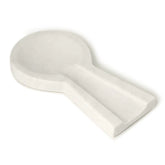 Natural White Marble Spoon Rest