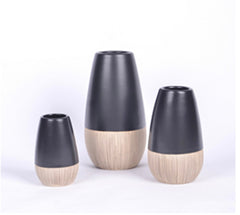 Ceramic Two-Tone Vase