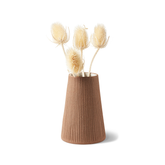 Natural Fluted Textured Vase