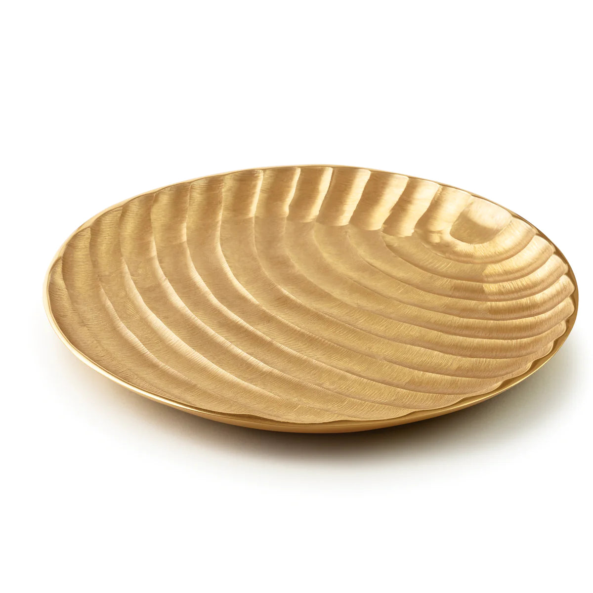 Savanna Gold Decorative Tray 16"