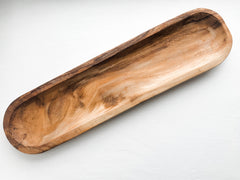 Long Oval Acacia Wood Platter / Tray