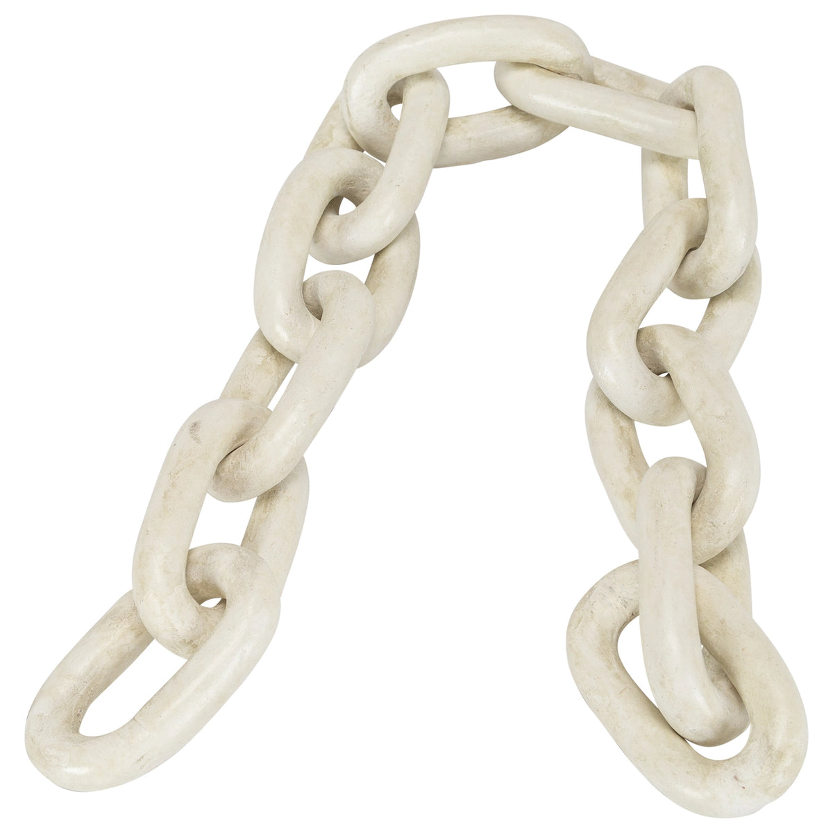 Ceramic Decorative Chain - White