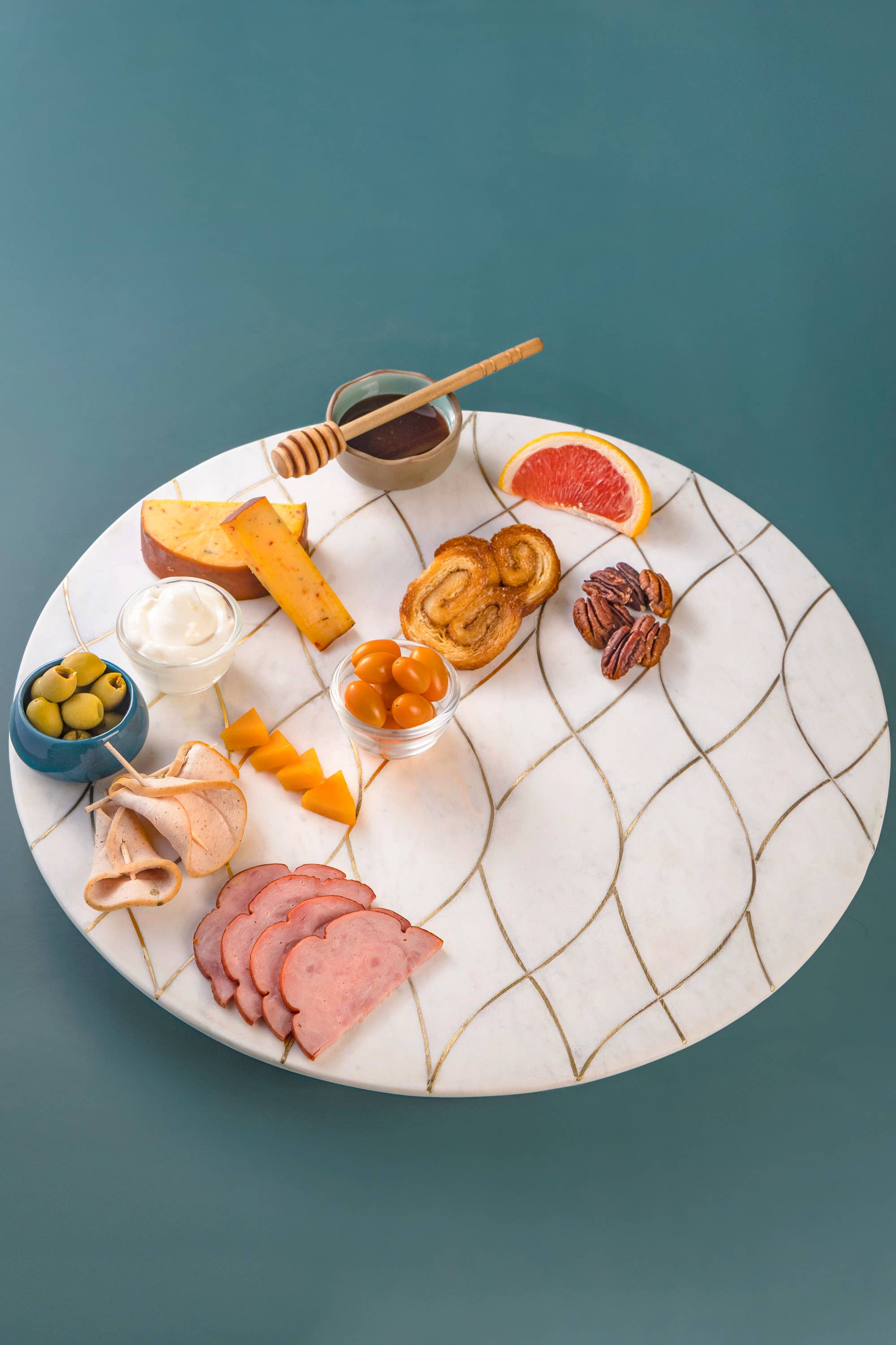 Marble Lazy Susan / Tray 16"