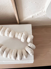 Chunky Mache Decorative Bead Garland